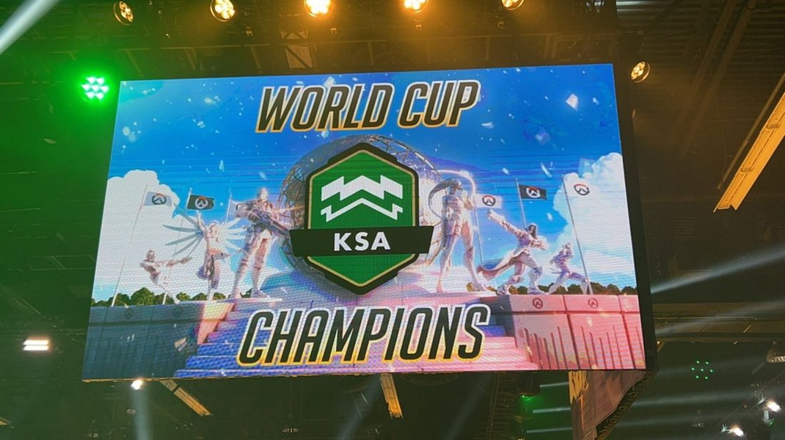 السعودية بطلًا لكأس العالم للعبة أوفرواتش 2
